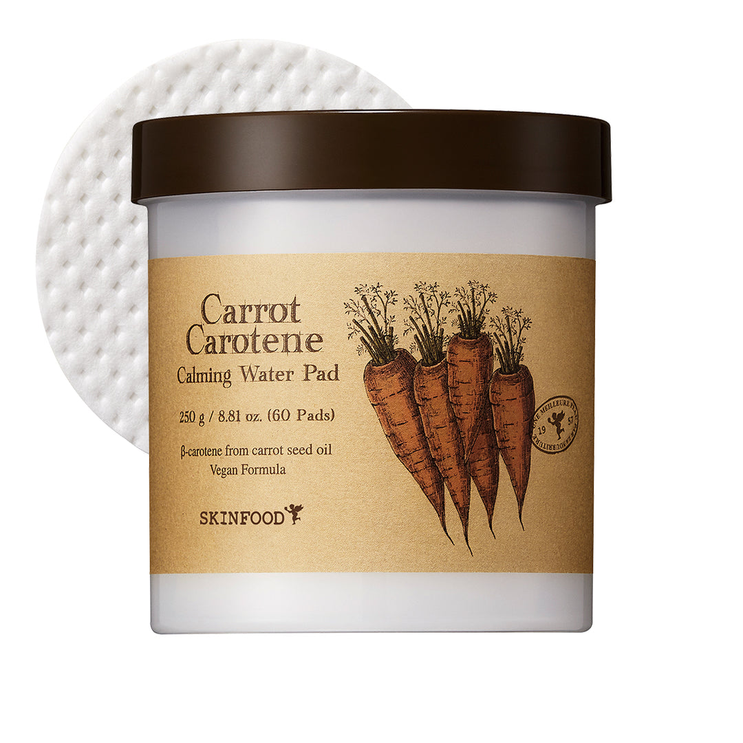 Skinfood - Carrot Carotene Calming Water Pad (250g/60 Pads)