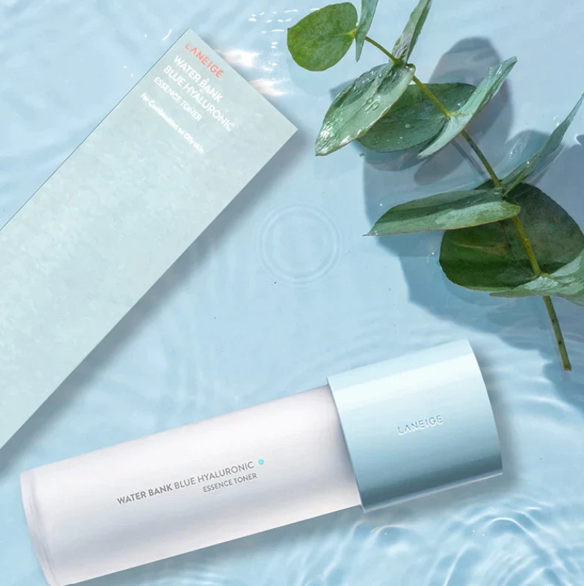 Laneige - Water Bank Blue Hyaluronic Essence Toner - Combination to Oily Skin (160ml)