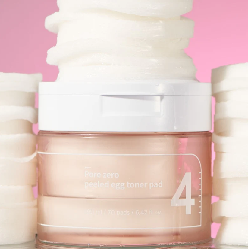 Numbuzin - No.4 Pore Zero Peeled Egg Toner Pad (70 Pads)