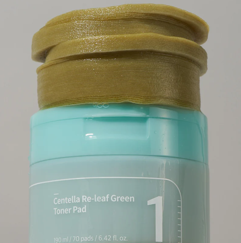 Numbuzin - No.1 Centella Re-leaf Green Toner Pad (190ml/70 Pads)