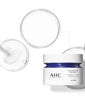AHC - Hyaluro Deep Volume 5 Overday + Night Treatment Gel (50ml)