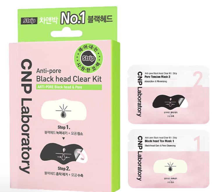 CNP - Anti-Pore Blackhead Kit-Strip (3 Unidades)