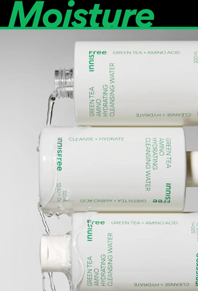 Innisfree - Green Tea Amino Hydrating Cleansing Water (320ml)