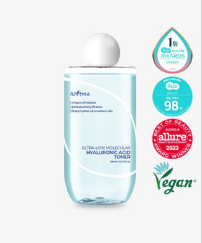 Isntree - Ultra-Low Molecular Hyaluronic Acid Toner (300ml)