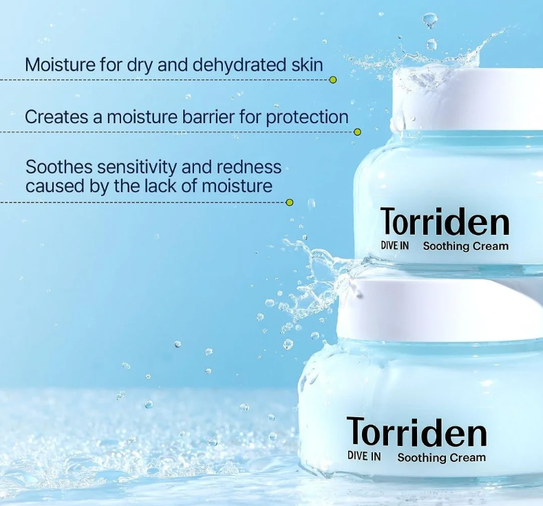Torriden - Dive-In Hyaluronic Acid Soothing Cream (100ml)
