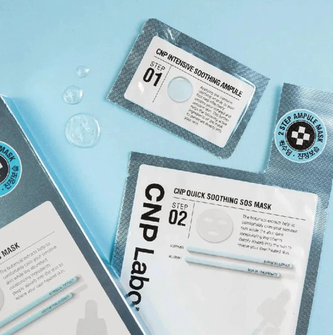 CNP - 2-Step Quick Soothing S.O.S Mask (1 Unidade)