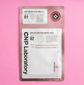 CNP - 2-Step Vita-Solution Ampule Mask (1 Unidade)