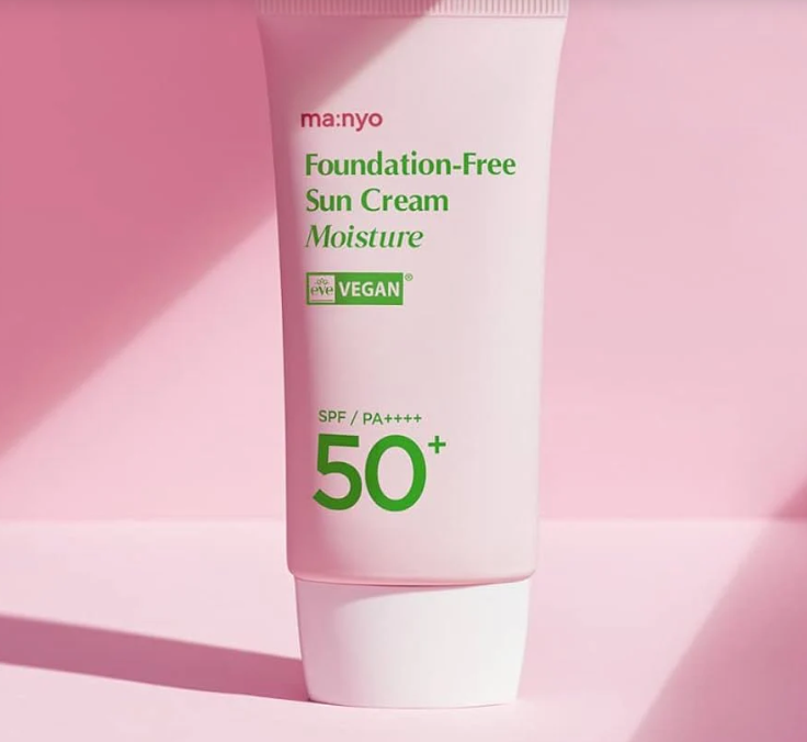 Manyo Factory - Foundation-Free Sun Cream Moisture (50ml)