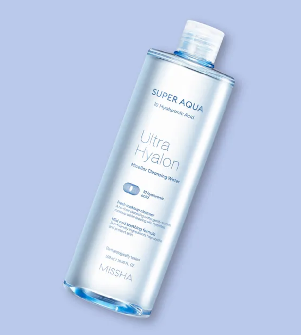 Missha - Super Aqua Ultra Hyalron Cleansing Water (500ml)