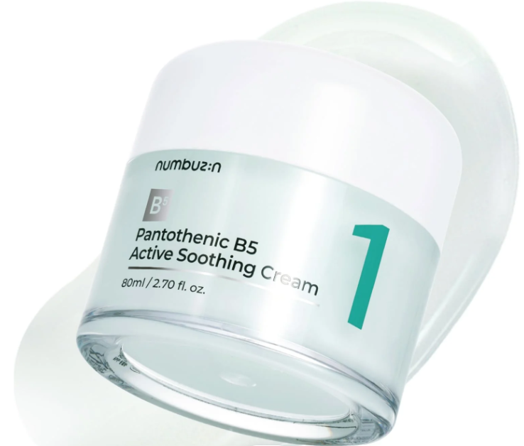 Numbuzin - No.1 Pantothenic B5 Active Soothing Cream (80ml)