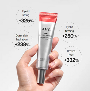 AHC - Ten Revolution Real Eye Cream For Face (35ml+35ml / 2 Unidades)