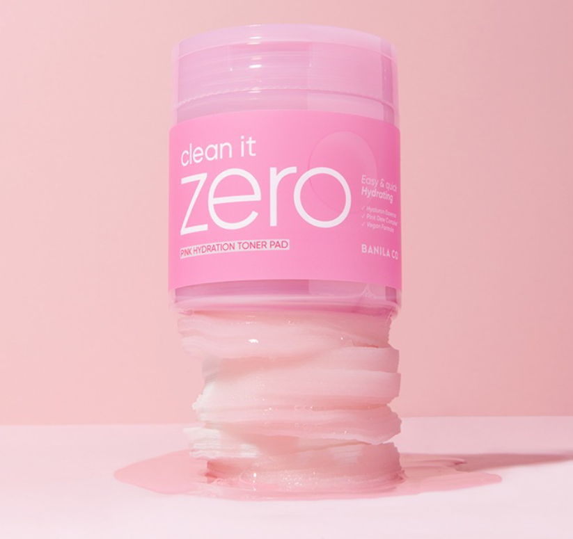 Banila Co - Clean It Zero Pink Hydration Toner Pad (235ml/70pads)