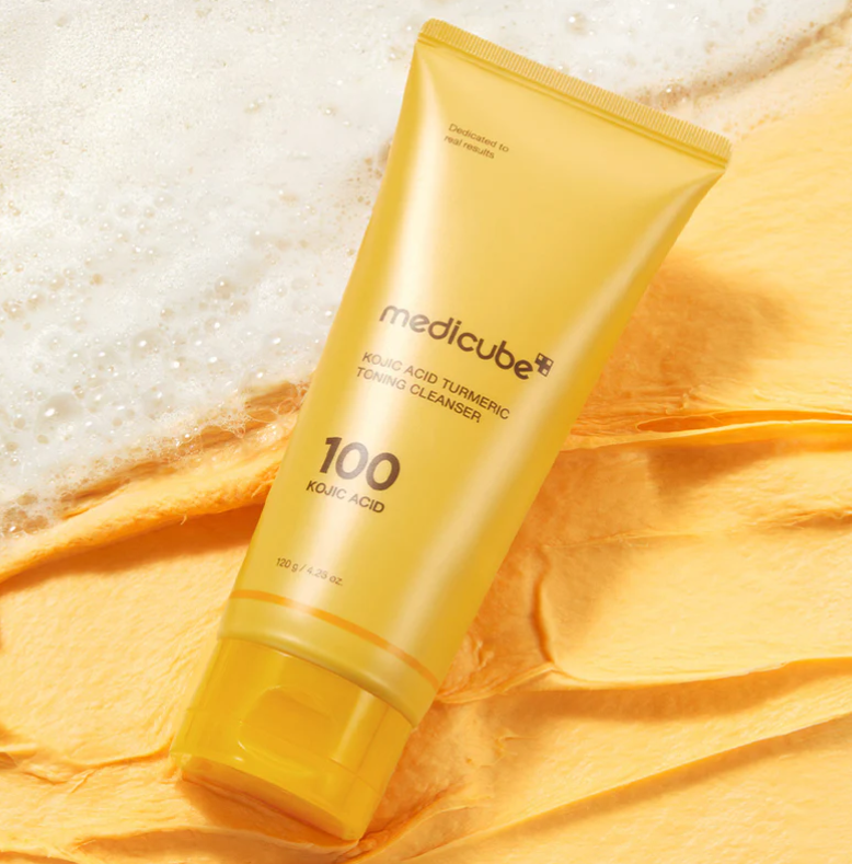Medicube - Kojic Acid Turmeric Toning Cleanser (120g)
