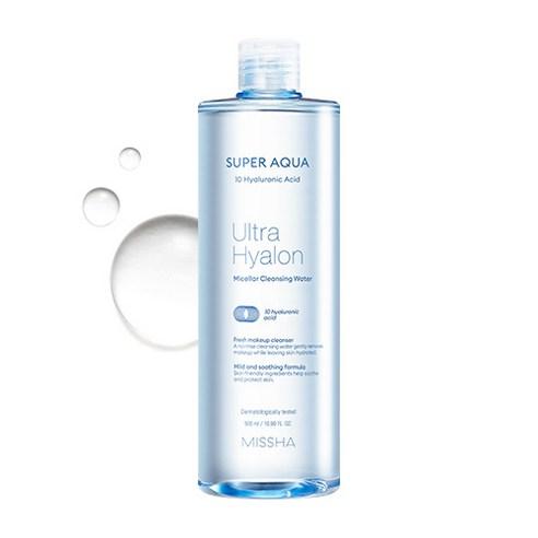 Missha - Super Aqua Ultra Hyalron Cleansing Water (500ml)