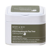 Mary & May - CICA Houttuynia Tea Tree Calming Mask Sheets (30 Folhas)