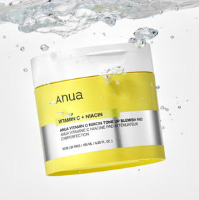 Anua - Vitamin C + Niacin Tone Up Blemish Pad (60 Pads/185ml)