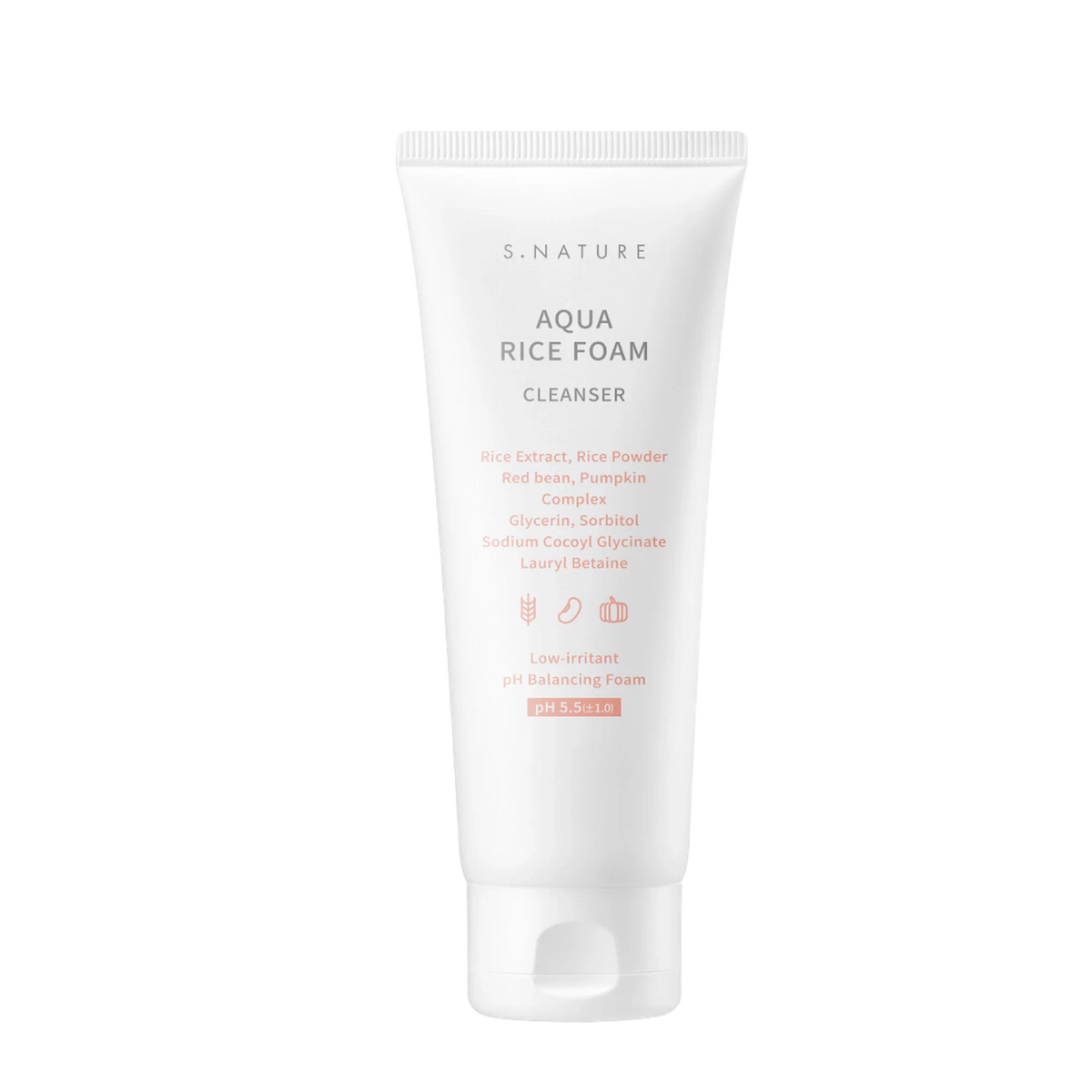 S. Nature - Aqua Rice Foam Cleanser (80ml)