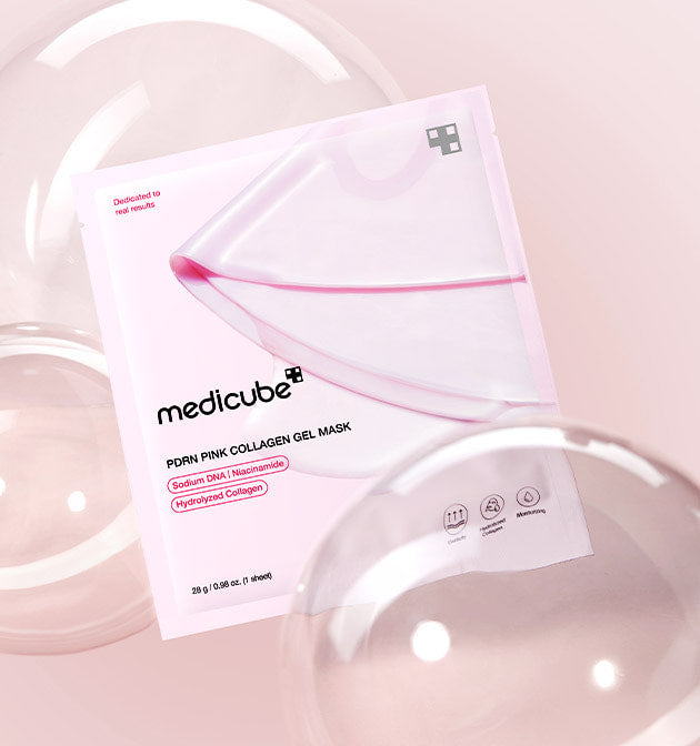 Medicube - PDRN Pink Collagen Gel Mask (28g X 4 Unidades)