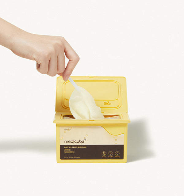Medicube -Deep Vita C Daily Quick Mask (350ml/30 Folhas)