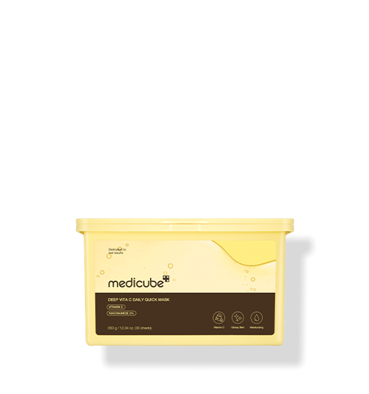 Medicube -Deep Vita C Daily Quick Mask (350ml/30 Folhas)