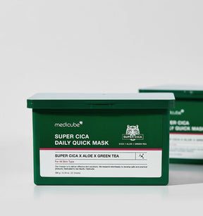 Medicube - Super Cica Daily Quick Mask (350g/30 Folhas)