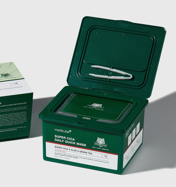 Medicube - Super Cica Daily Quick Mask (350g/30 Folhas)