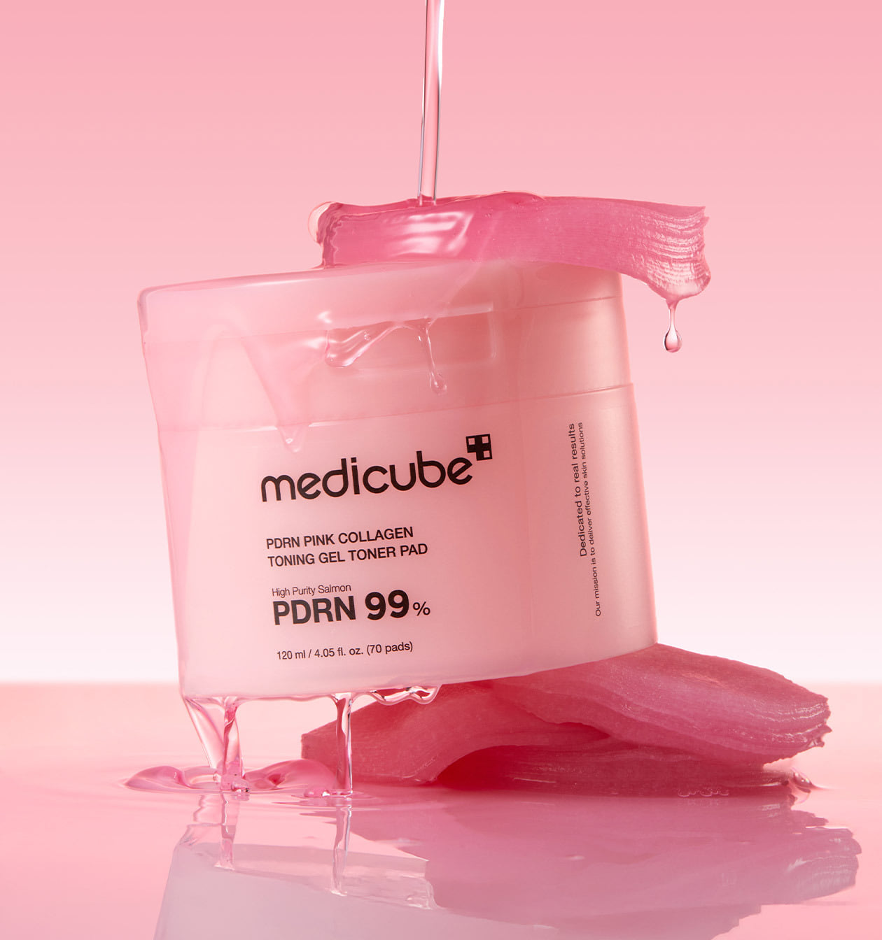 Medicube - PDRN Pink Collagen Gel Toner Pad (120ml/70pads)