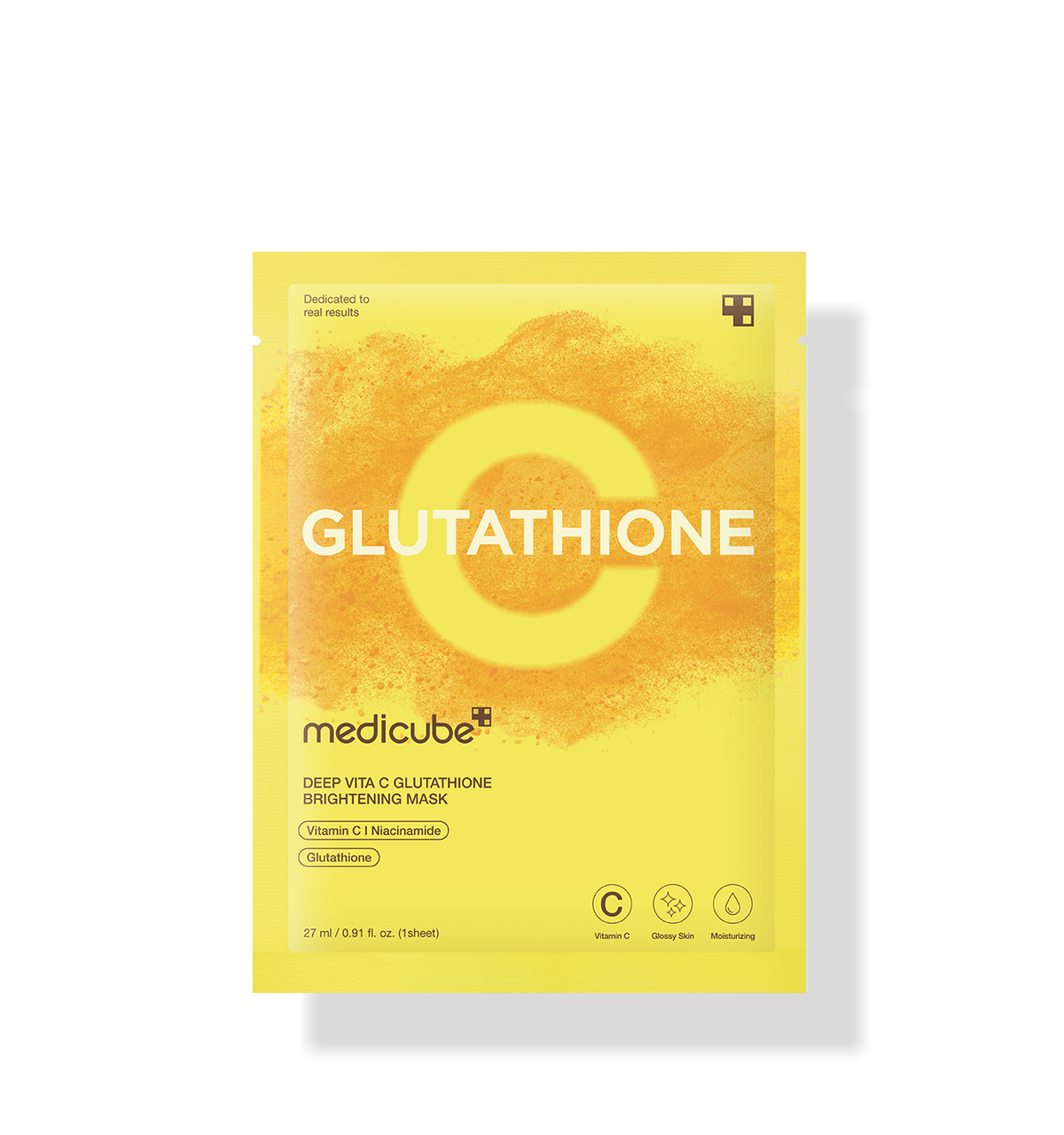 Medicube - Deep Vita C Glutathione Brightening Mask (27ml x 5 Unidades)