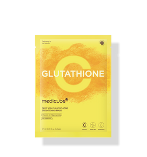 Medicube - Deep Vita C Glutathione Brightening Mask (27ml x 5 Unidades)
