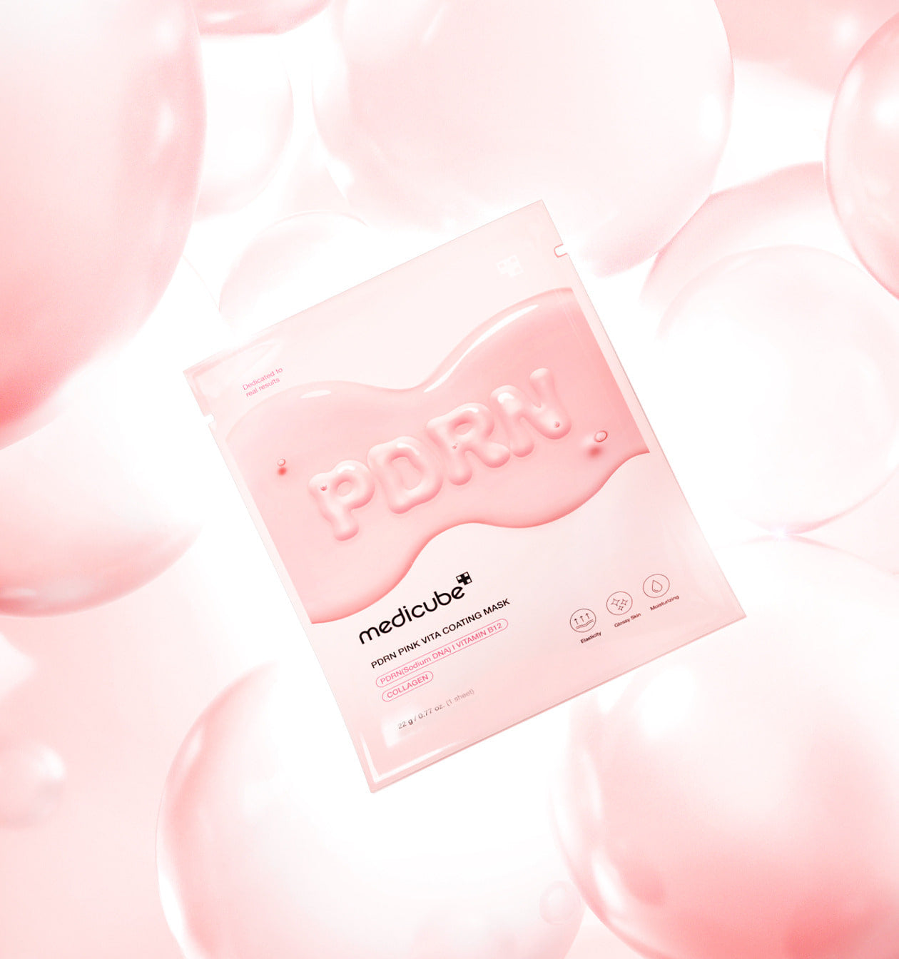 Medicube - PDRN Pink Vita Coating Mask (22g X 5 Unidades)